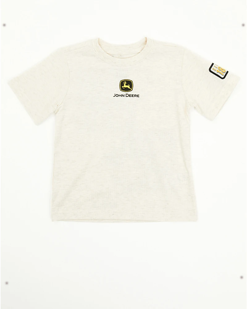 John Deere Toddler Boys' Mega Construction Short Sleeve Graphic T-Shirt