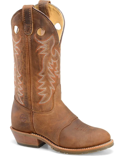 Double-H Women's Buckaroo 12" Western Boots