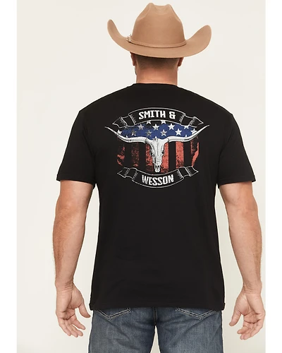 Smith & Wesson Men's Preserving Freedom Patriotic Short Sleeve Graphic T-Shirt