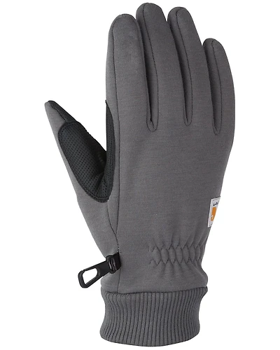 Carhartt Men's Wind Fighter® Thermal-Lined Fleece Touch-Sensitive Knit Cuff Gloves