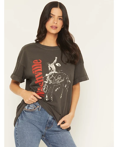 Girl Dangerous Women's Nashville Short Sleeve Graphic Tee