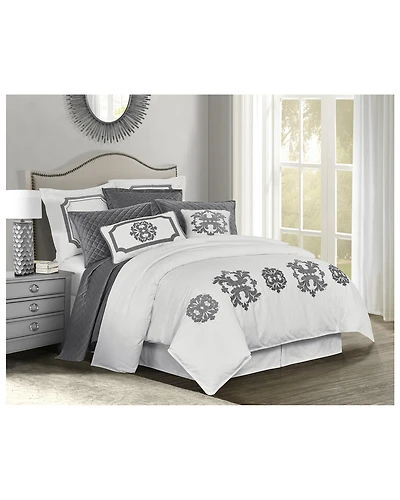 HiEnd Accents Super Queen Madison Linen Duvet