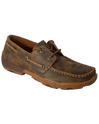 Twisted X Women's Boat Shoe Driving Mocs
