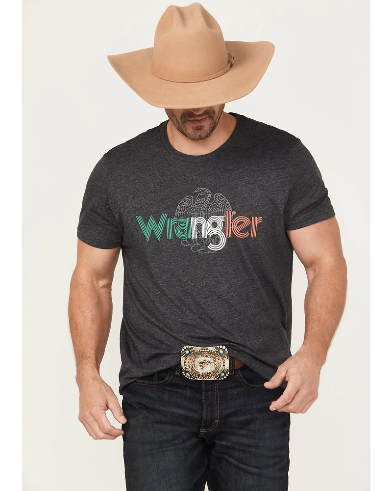 Wrangler Men's Mexico Logo Short Sleeve Graphic T-Shirt