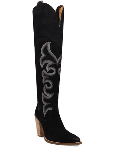 Dingo Women's Primadonna Suede Tall Western Boots