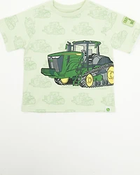 John Deere Boys' Double Duty Tractor Short Sleeve Graphic T-Shirt