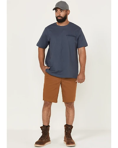 Lucky Brand Workwear Men's Double Front Panel Shorts