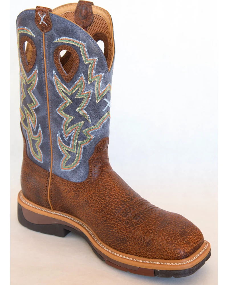 Twisted X Men's Two Toned Steel Toe Work Boots