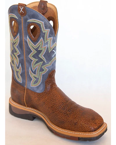 Twisted X Men's Two Toned Steel Toe Work Boots