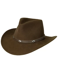Black Creek Men's Acorn Crushable Felt Western Fashion Hat