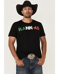 RANK 45® Men's Rosarito Mexico Logo Short Sleeve Graphic T-Shirt