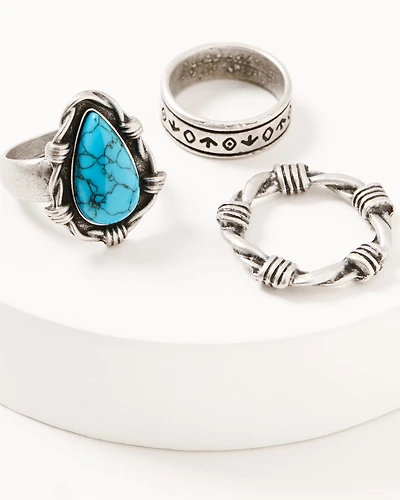 Idyllwind Women's Hydesale Ring Set - 3 Piece