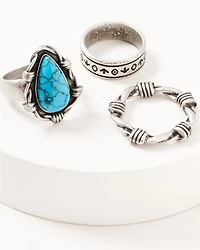 Idyllwind Women's Hydesale Ring Set - 3 Piece