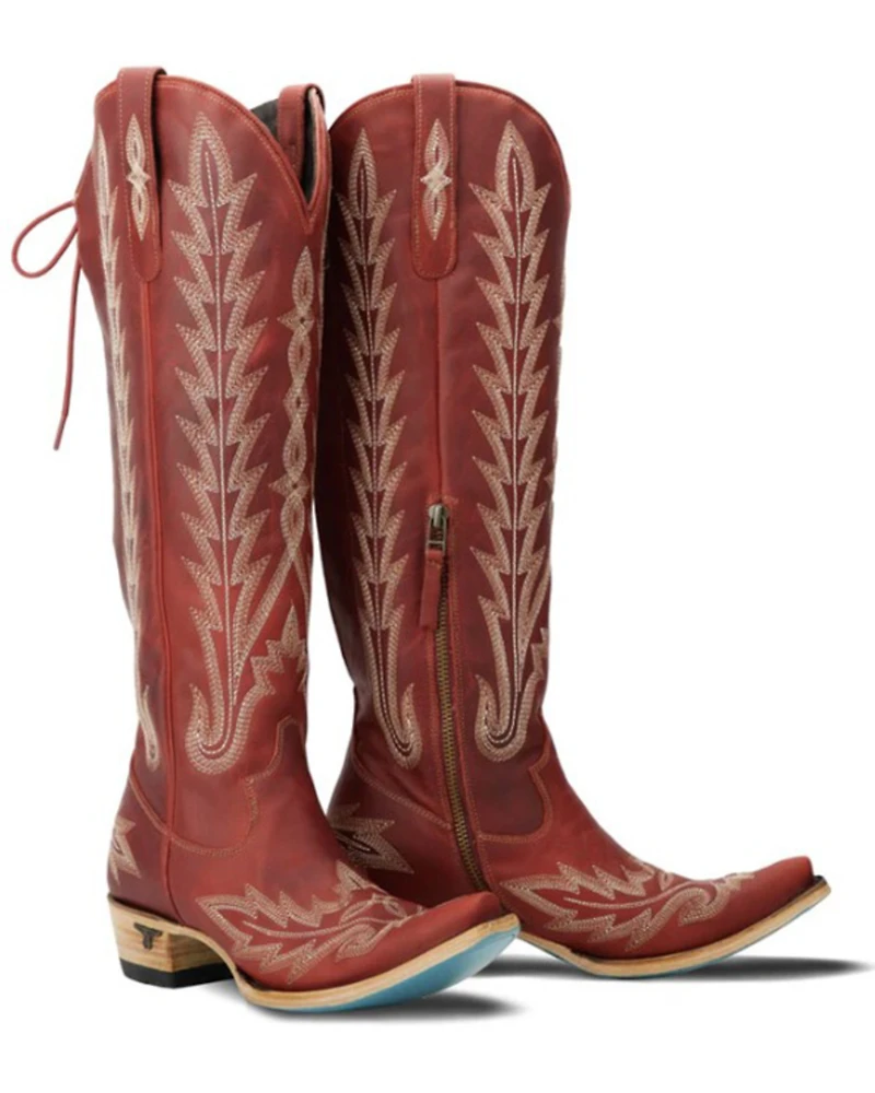 Lane Women's Lexington Over The Knee Corset Western Boots