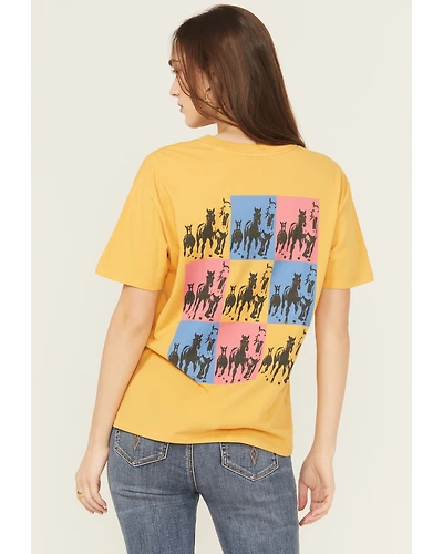 White Crow Women's Run Wild Short Sleeve Graphic Tee