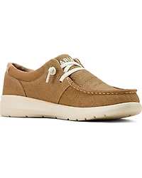 Ariat Women's Hilo Embossed Casual Shoes - Moc Toe