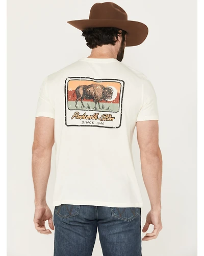 Panhandle Slim Men's Buffalo Short Sleeve Graphic T-Shirt