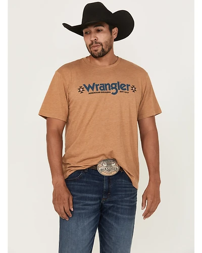 Wrangler Men's Logo Short Sleeve Graphic T-Shirt