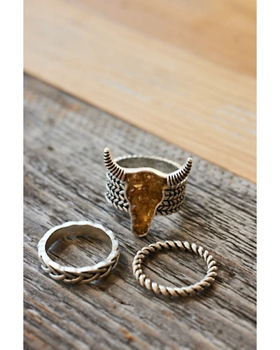 Shyanne Women's Steerhead Ring Set - 3 Piece