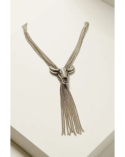 Idyllwind Women's Broadway Chain Fringe Necklace