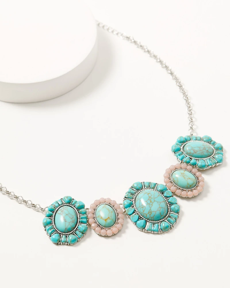 Shyanne Women's Station Statement Necklace