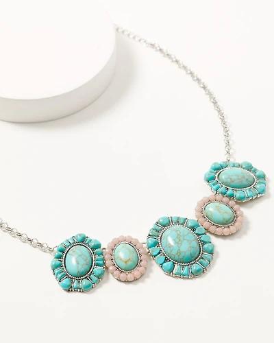 Shyanne Women's Station Statement Necklace