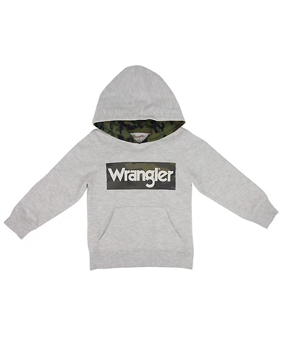 Wrangler Toddler Boys' Logo Graphic Hooded Sweatshirt