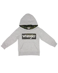 Wrangler Toddler Boys' Logo Graphic Hooded Sweatshirt