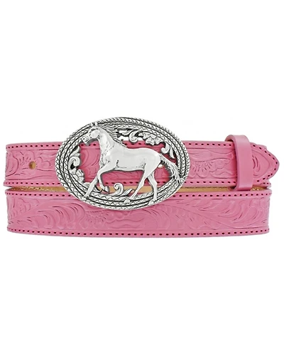 Justin Girls' Pink Lil Beauty Belt