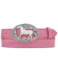Justin Girls' Pink Lil Beauty Belt
