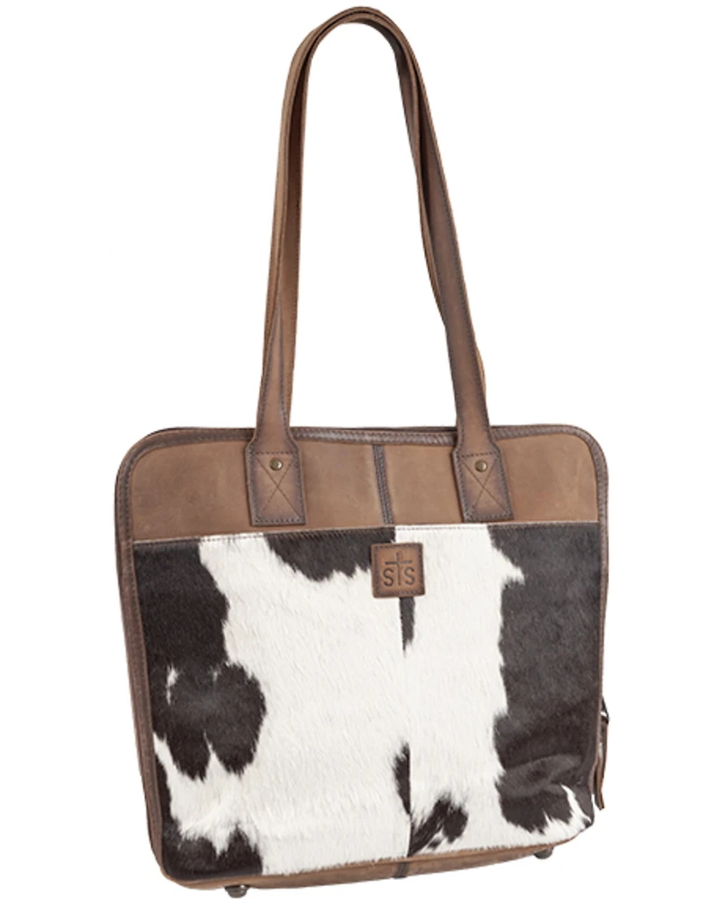 STS Ranchwear By Carroll Women's Cowhide Shopper Laptop Carrying Case