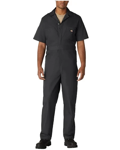 Dickies Men's Poplin Short Sleeve Work Coveralls
