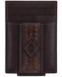 Red Dirt Hat Men's Card Case Magnet Wallet