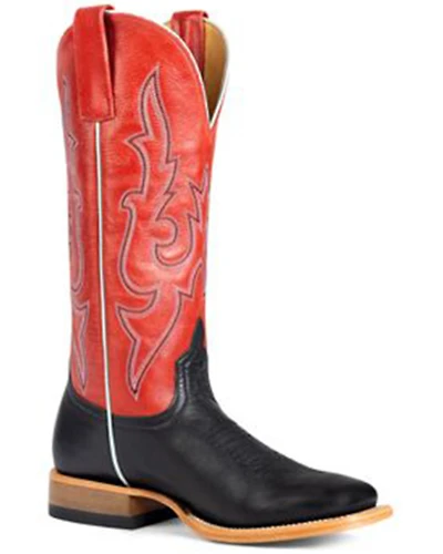 Macie Bean Women's Amazing Ace Western Boots - Broad Square Toe