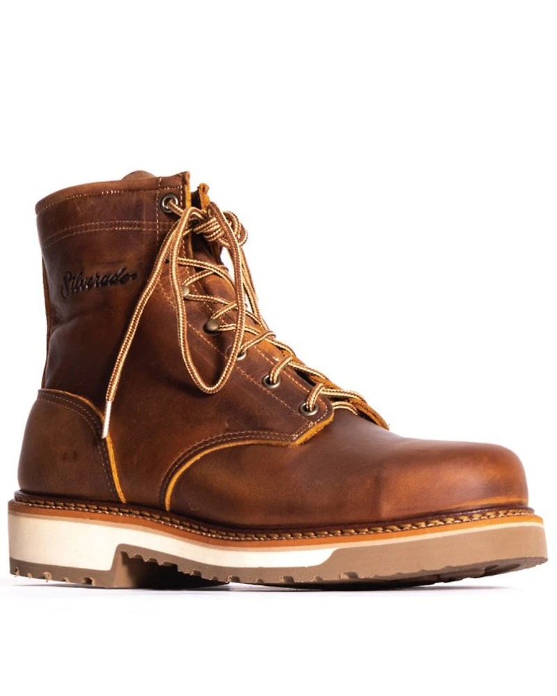 Silverado Men's Lace-Up Work Boots - Steel Toe