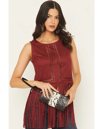 Idyllwind Women's Geneva Hairon Cowhide Clutch