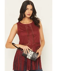 Idyllwind Women's Geneva Hairon Cowhide Clutch