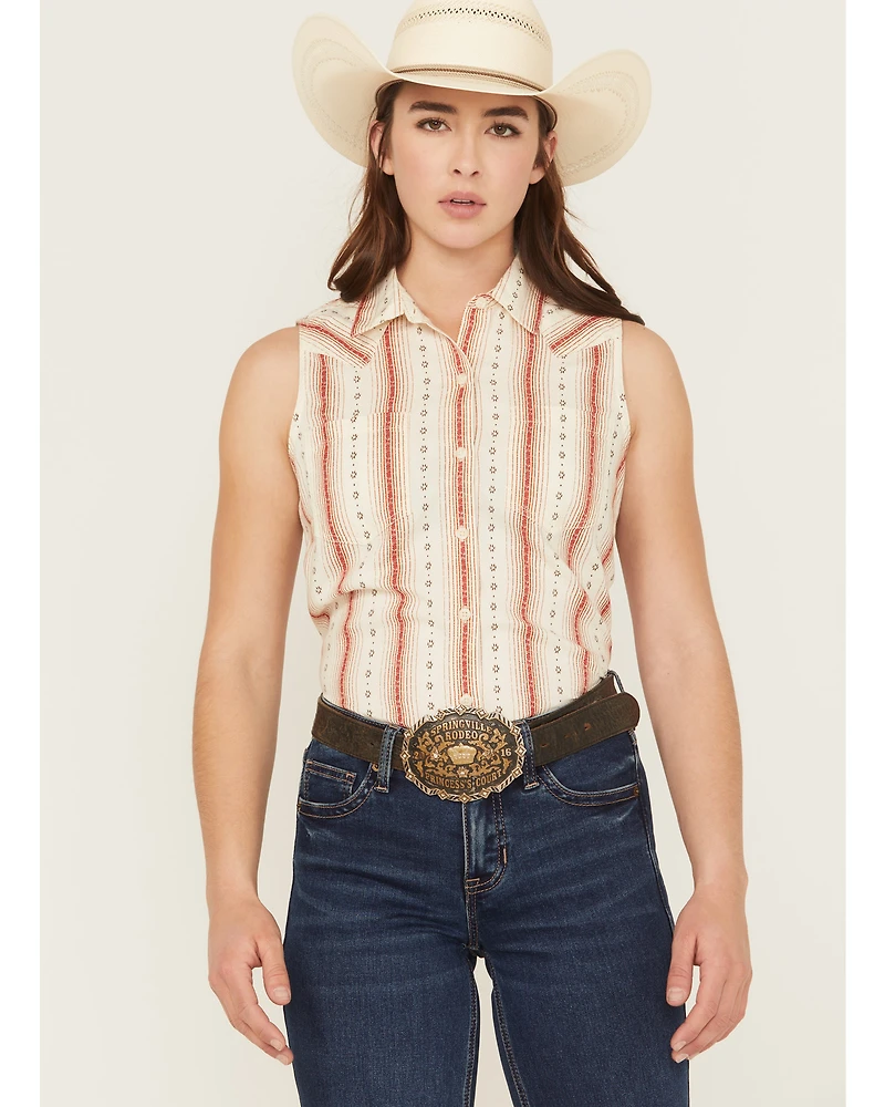 Ariat Women's Billie Jean Desert Stripe Sleeveless Shirt