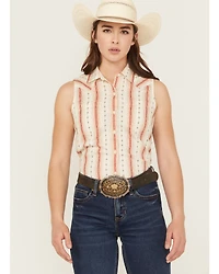 Ariat Women's Billie Jean Desert Stripe Sleeveless Shirt