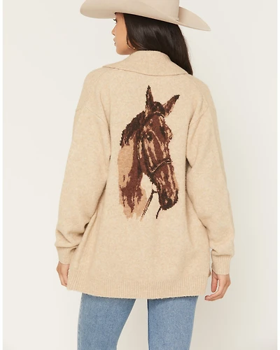 Idyllwind Women's Spartan Horse Cardigan Sweater