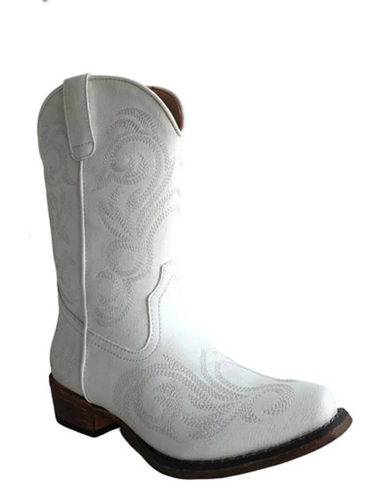 Roper Little Girls' Riley Western Boots - Snip Toe