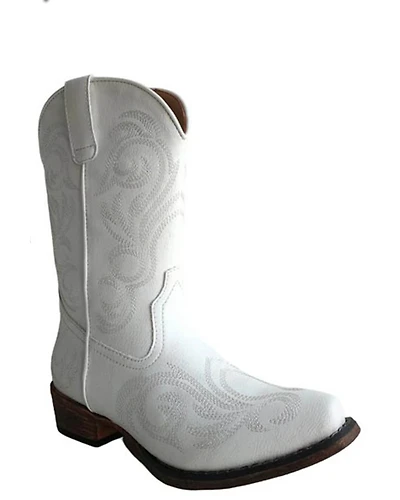 Roper Little Girls' Riley Western Boots - Snip Toe