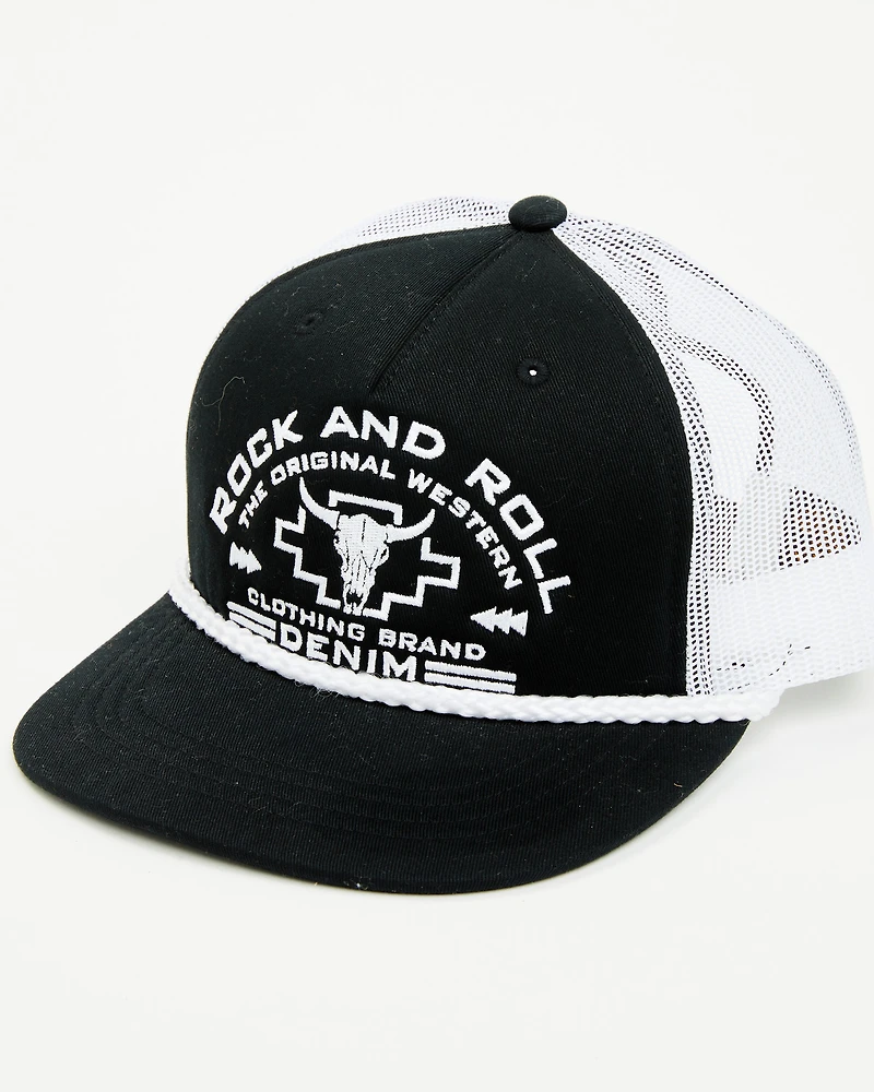 Rock & Roll Denim Men's Logo Ball Cap