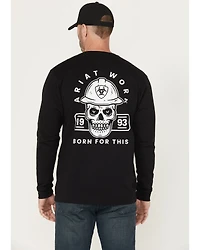 Ariat Men's Rebar Cotton Strong Hardhead Long Sleeve T-Shirt