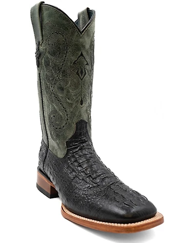 Ferrini Men's Caiman Crocodile Print Western Boots