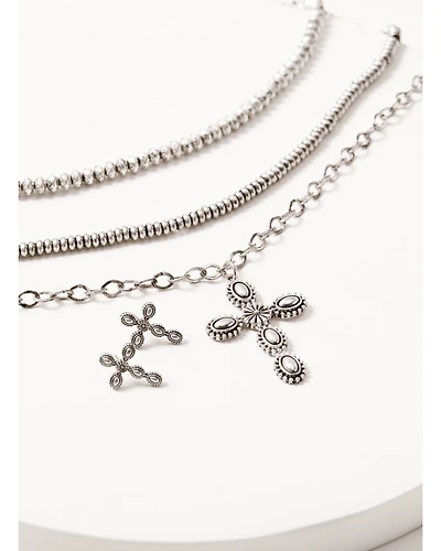 Shyanne Women's Shiloh Ridge Cross Jewelry Set - 2 Piece