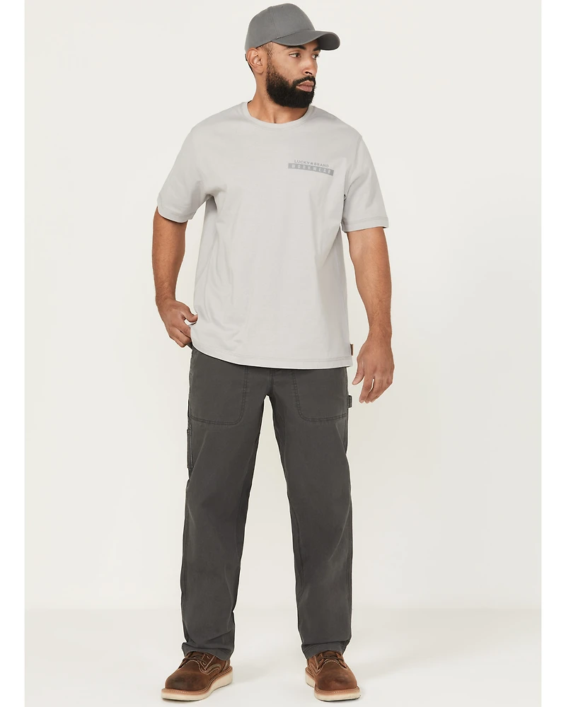 Lucky Brand Workwear Men's Broken Canvas Painter Pants