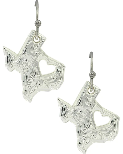 Montana Silversmiths Women's My Heart Belongs in Texas Earrings