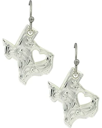 Montana Silversmiths Women's My Heart Belongs in Texas Earrings