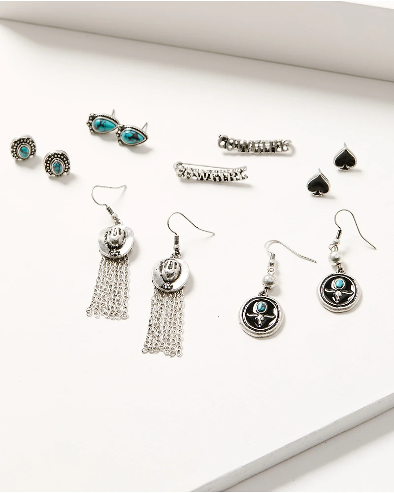 Idyllwind Women's Belinda Earring Set - 6 Piece